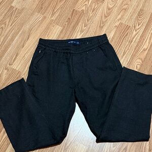 Abercrombie & Fitch Black Heathered Joggers